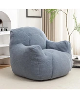 Cozy Bean Bag Chair with Memory Foam for Relaxing Spaces