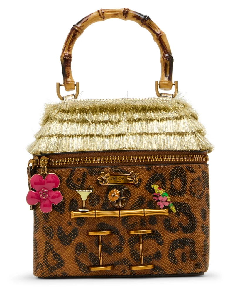 Betsey Johnson Tiki Chic Bar Mini Crossbody Bag