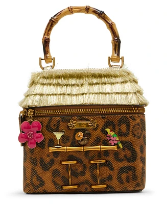 Betsey Johnson Tiki Chic Bar Mini Crossbody Bag