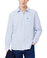Lacoste Men's Cotton Oxford Raye Button Down Shirt - EZP