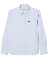 Lacoste Men's Cotton Oxford Raye Button Down Shirt - EZP