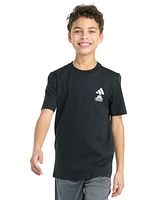 adidas Big Boy Short Sleeve Skate Life T-Shirt