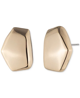 Givenchy Gold-Tone Sculptural Statement Stud Earrings