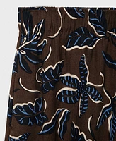 Mango Women's Printed Culotte Pants