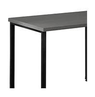 Contemporary Computer Desk with Twin Drawer Storage and Clean Lines