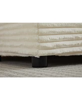 Modern Sectional Couch, 2 Pieces Corduroy Couch Cushion Covers