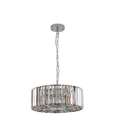 Modern Crystal Chandelier for Living-Room Round Cristal Lamp Luxury Home Decor Light Fixture