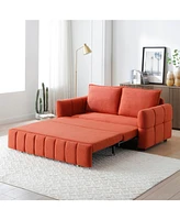 3-in-1 Sofa Sleeper with Teddy Chaise