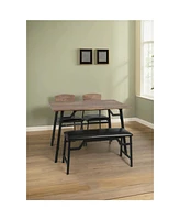 Modern 4 piece dining table set