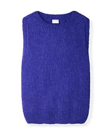 Celtic & Co. Women's Knit Crew Neck Sweater Vest