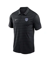 Nike Men's Black Detroit Tigers Authentic Collection City Connect Victory Performance Polo Shirt