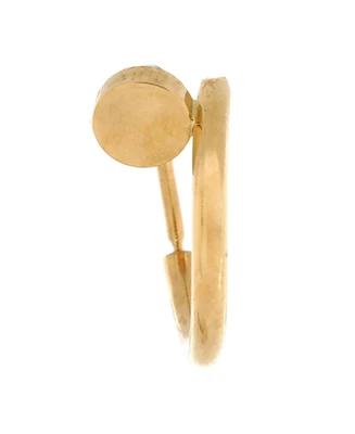 Pre-Owned Cartier Small Juste un Clou Single Hoop Earring 18K Gold
