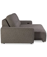 Frandlyn 2-Pc. Fabric Power Sliding Sofa, Exclusively at Macy's