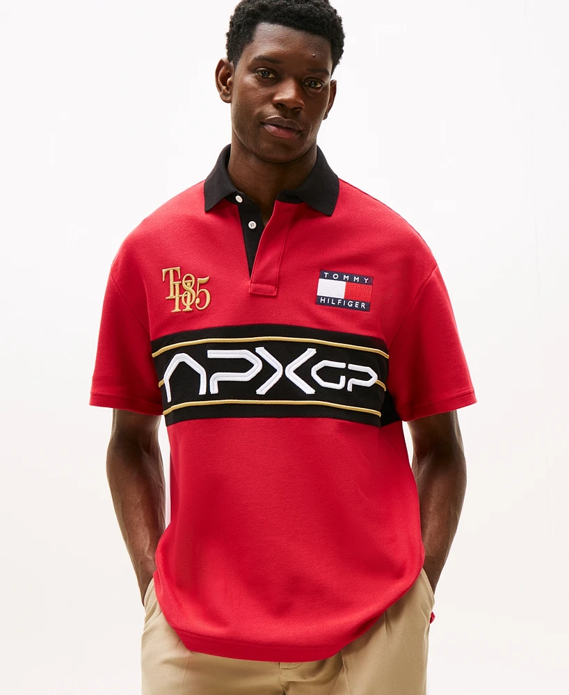 Tommy Hilfiger x Apxgp Collection Men's Graphic Logo Polo