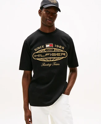 Tommy Hilfiger x Apxgp Collection Men's Globe Graphic T-Shirt