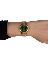 Balmain Women's Swiss Classic R Diamond Accent Gold Pvd Stainless Steel Bracelet Watch 30mm