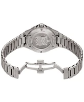 Certina Men's Swiss Ds-7 Silver-Tone Titanium Bracelet Watch 39mm