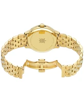 Certina Men's Swiss Ds-8 Gold Pvd Stainless Steel Bracelet Watch 40mm