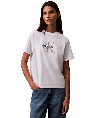 Calvin Klein Jeans Women's Monogram Logo T-Shirt