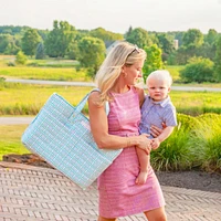 Evelyn & Kate Patterned Quilted Tote Bag
