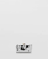 Mango Women's Chain Clutch Bag