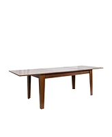 Dining Table , 106.3 in Large Extendable Kitchen Table