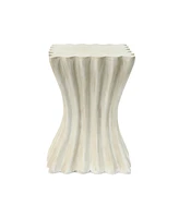 Archaistic Wavy Side Table