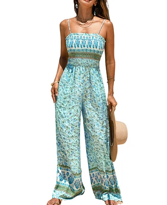 Cupshe Women's Daisy Hour Floral Jumpsuit