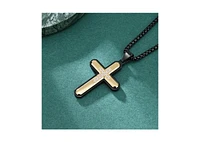 Anna Zuckerman Davant Gold Cross Necklace