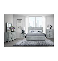 2-Drawer Nightstand – Modern Bedside Table with Storage