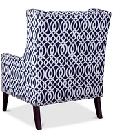 Madison Park Barton Fabric Accent Chair with Nailheads