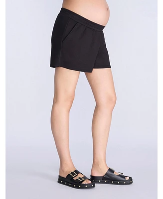 Motherhood Maternity Smocked Waist Short