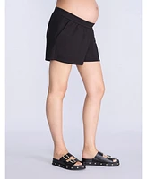 Motherhood Maternity Smocked Waist Short