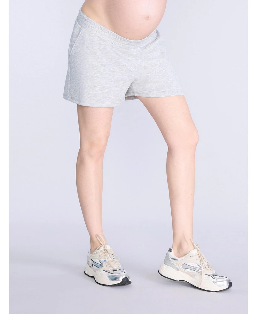 Motherhood Maternity Smocked Waist Short