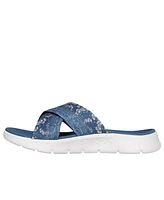 Skechers Women's Go Walk Flex - Impressed Slide Sandals from Finish Line