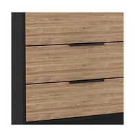 Three Drawer Dresser for Bedroom Organization and Home Storage