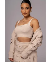 Jluxlabel Women's Brixton Knit Cardigan