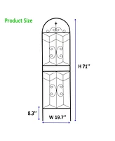 4 Pack 71" Garden Trellis - Climbing Plant Support