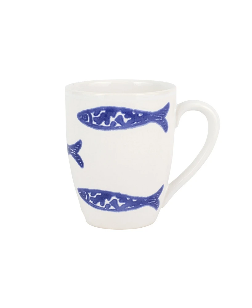 Vietri Santorini Minnows Mug