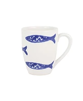Vietri Santorini Minnows Mug
