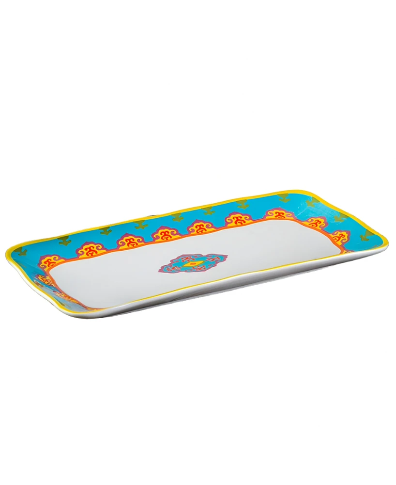Euro Ceramica Galicia Rectangular Serving Tray