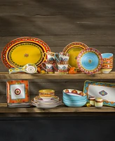 Euro Ceramica Galicia Rectangular Serving Tray