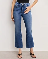 Good American Women's Soft Tech Legs Cropped Jeans