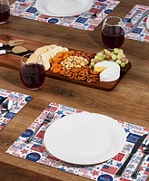 CounterArt Home of the Brave Premier Fabric Placemats, Set of 4