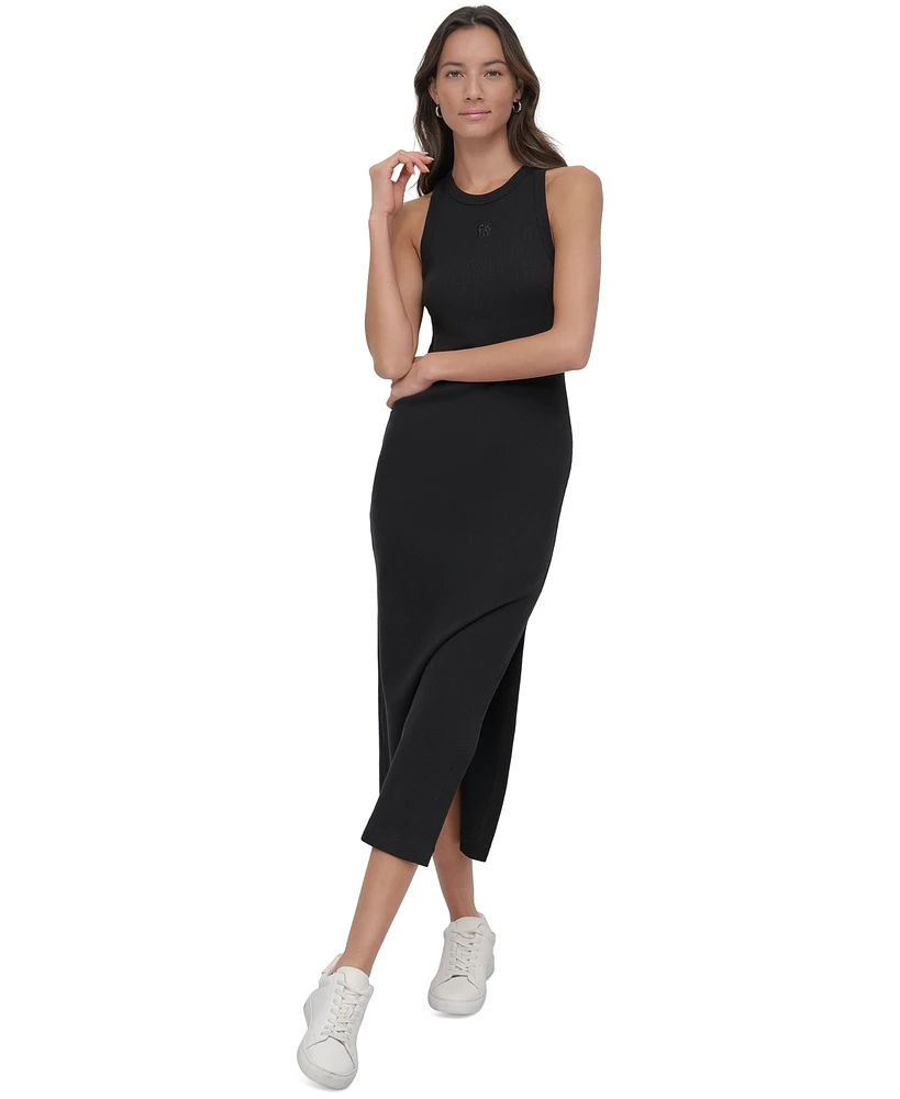 Dkny Jeans Women's Side-Slit Tank Midi Dress