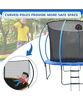 12FT Trampoline with Enclosure