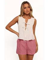 Petal and Pup Women's Nika Pleated Top
