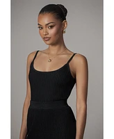 Jluxlabel Women's Serena Ribbed Skirt Set
