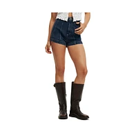 Cotton On Women's High Rise Micro Denim Short