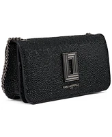 Karl Lagerfeld Paris Kosette Patent Shoulder